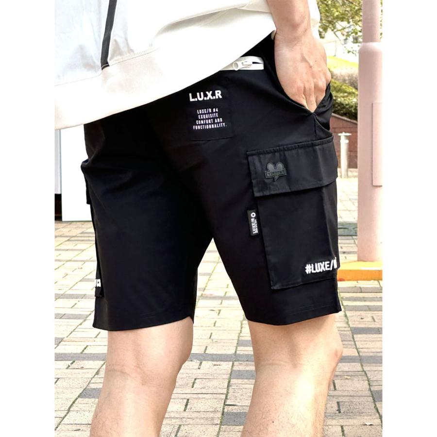 LUXE/R GOLF ラグジュ ゴルフ ショートパンツ メンズ レディース ストレッチ ハーフパンツ ひざ丈 カーゴポケット カーゴパンツ 男女兼用  2026夏 | LUXE/R | 03
