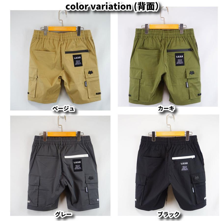 LUXE/R GOLF ラグジュ ゴルフ ショートパンツ メンズ レディース ストレッチ ハーフパンツ ひざ丈 カーゴポケット カーゴパンツ 男女兼用  2026夏 | LUXE/R | 07