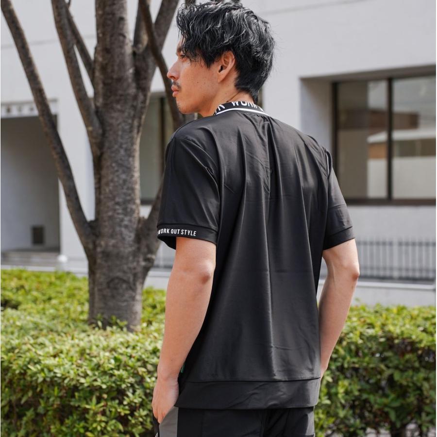 LUXE/R GOLF ラグジュゴルフ ゴルフウェア ポロシャツ メンズ レディース スムース ストレッチ エリロゴ 半袖  シンプルデザイン 2026 夏 吸水速乾 | LUXE/R | 05