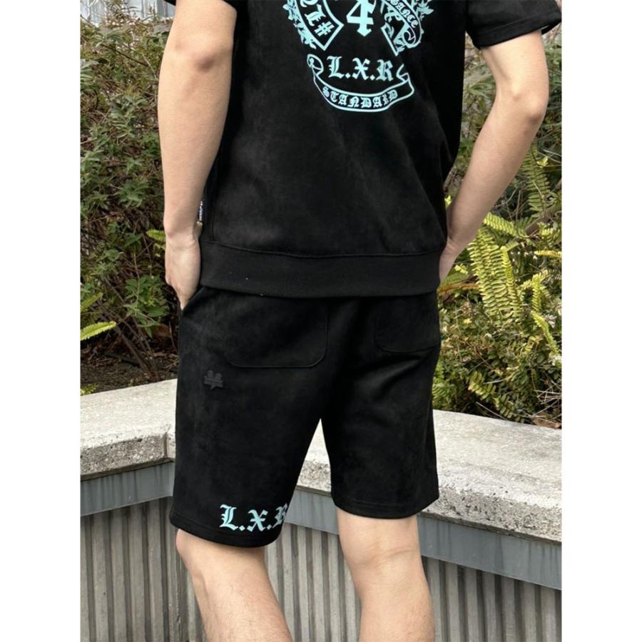 LUXE/R ラグジュ ショートパンツ ハーフパンツ メンズ レディース ユニセックス ポリスウェード サマースウェード  セットアップ可能 ラグジュアリー 2026 夏 | LUXE/R | 06