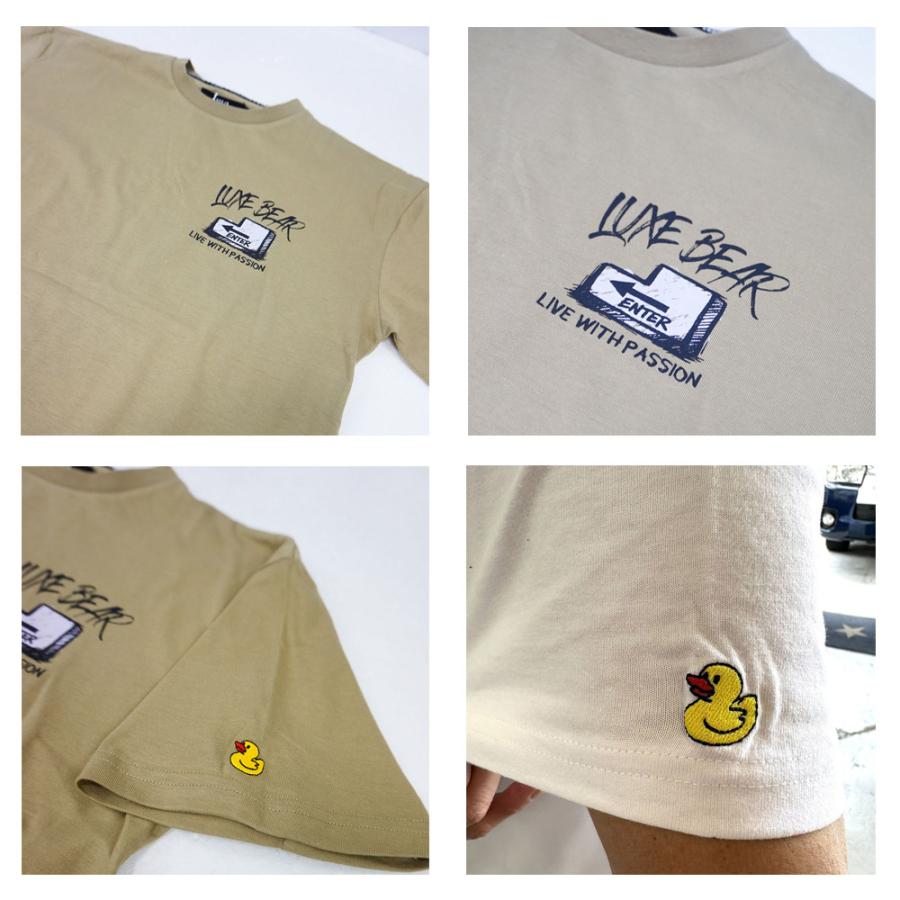 LUXE/R ラグジュ Tシャツ 半袖 メンズ レディース 男女兼用  ネコ パソコン プリント クルーネック M L XL 2026夏 コットン ヘビーウェイト | LUXE/R | 02