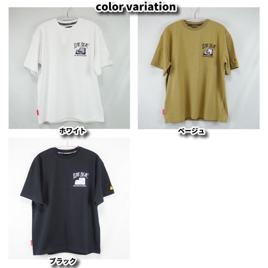 LUXE/R ラグジュ Tシャツ 半袖 メンズ レディース 男女兼用  ネコ パソコン プリント クルーネック M L XL 2026夏 コットン ヘビーウェイト | LUXE/R | 04