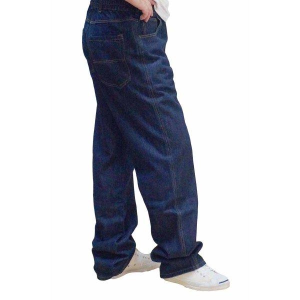 ビッグサイズ キングサイズ ジーンズ ジーパン デニムパンツ メンズ ウェストゴム イージーパンツ 大きいサイズ ワイドパンツ ストリート  2L 3L 4L 5L | ブランド登録なし | 03