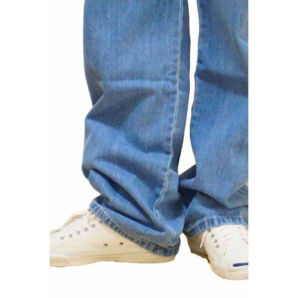 ビッグサイズ キングサイズ ジーンズ ジーパン デニムパンツ メンズ ウェストゴム イージーパンツ 大きいサイズ ワイドパンツ ストリート  2L 3L 4L 5L | ブランド登録なし | 06