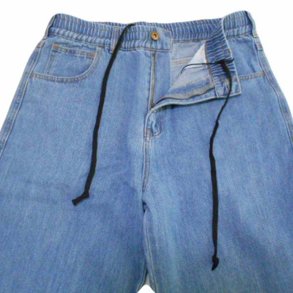 ビッグサイズ キングサイズ ジーンズ ジーパン デニムパンツ メンズ ウェストゴム イージーパンツ 大きいサイズ ワイドパンツ ストリート  2L 3L 4L 5L | ブランド登録なし | 07