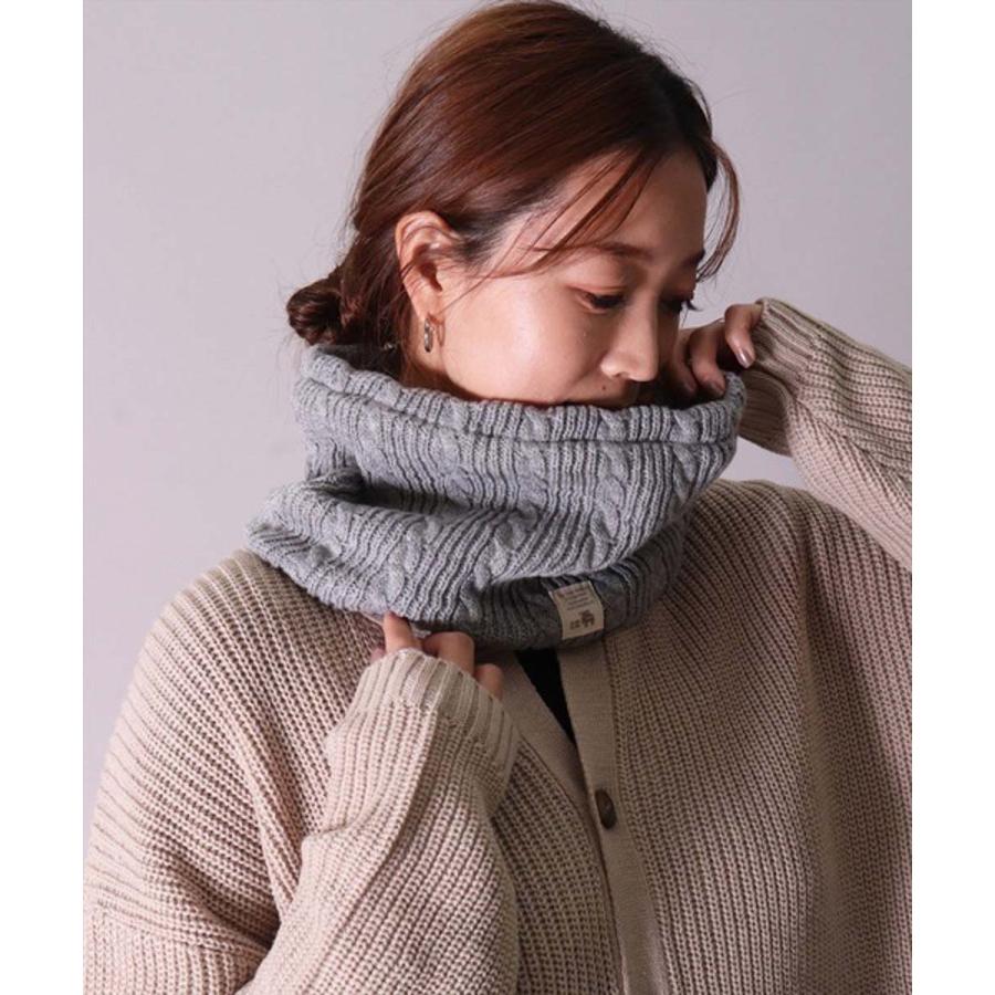 ネックウォーマー レディース  メンズ ボア フリース ケーブルニット モズ MOZ  防寒  通勤 通学 スポーツ アウトドア マフラー 北欧 スウェーデン |  | 02