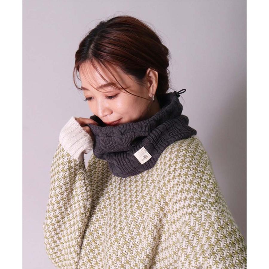 ネックウォーマー レディース  メンズ ボア フリース ケーブルニット モズ MOZ  防寒  通勤 通学 スポーツ アウトドア マフラー 北欧 スウェーデン |  | 03