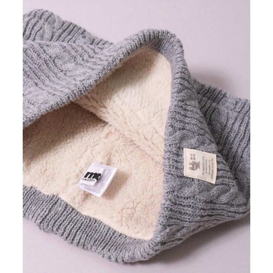 ネックウォーマー レディース  メンズ ボア フリース ケーブルニット モズ MOZ  防寒  通勤 通学 スポーツ アウトドア マフラー 北欧 スウェーデン |  | 08