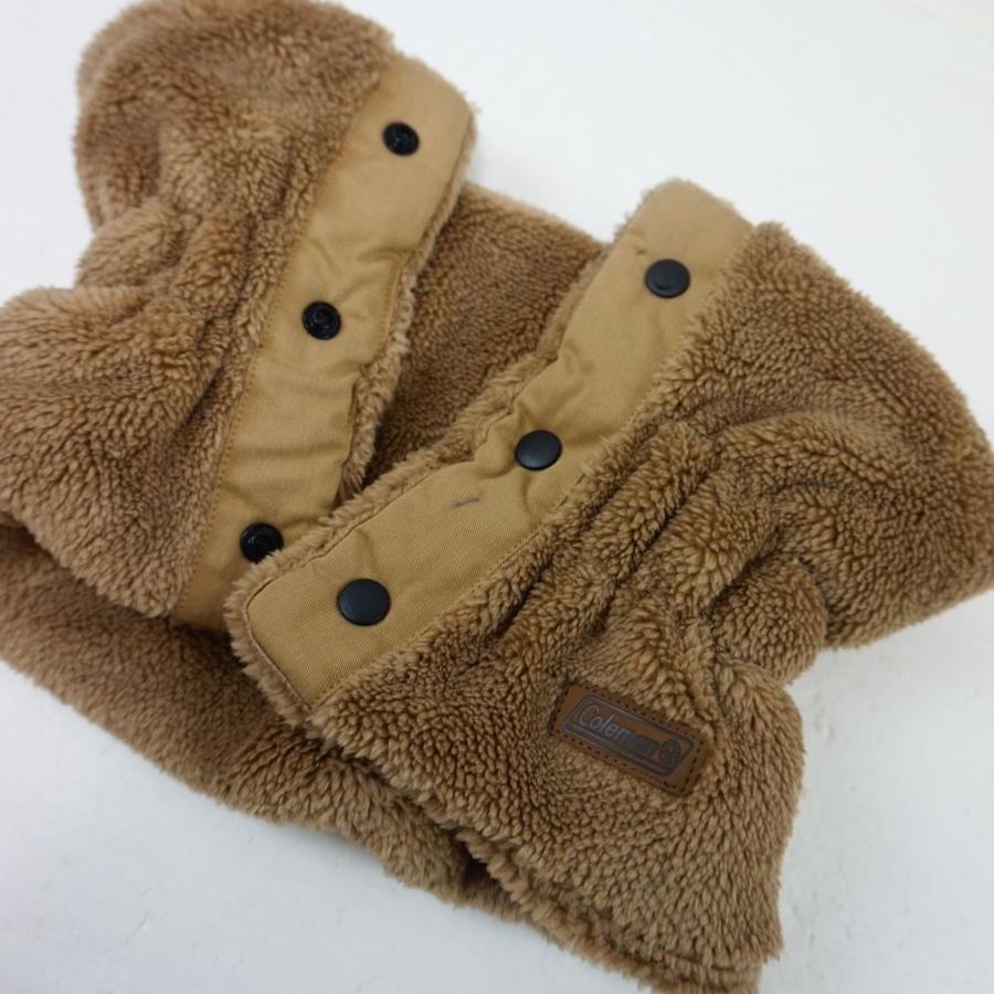 ネックウォーマー レディース メンズ ボア フリース コールマン  coleman ボタン 防寒  通勤 通学 スポーツ アウトドア マフラー ロゴ 男女兼用  リニューアル版 |  | 06