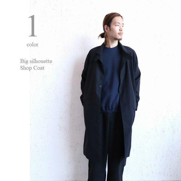 コート メンズ ショップコート オーバーコート ひざ丈 無地 軽い ライトアウター ゆったりサイズ Ba0008 Web Complete 通販 Yahoo ショッピング