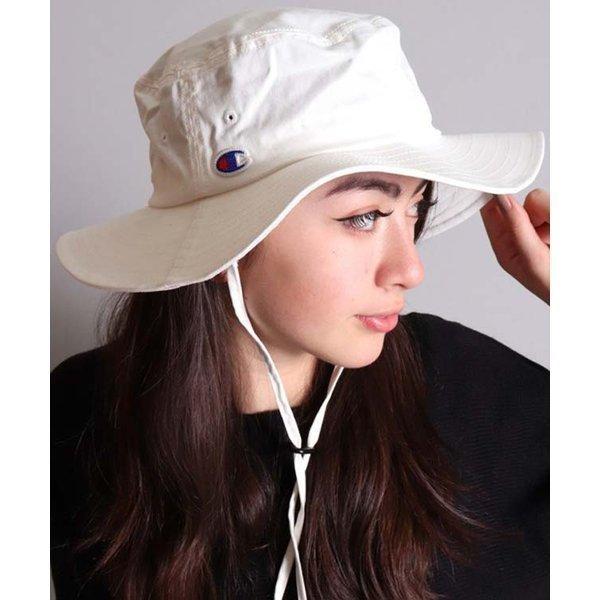 バケットハット サファリハット アドベンチャーハット UV 帽子 メンズ レディース チャンピオン CHAMPION フェス 折りたたみ  あごひも 猛暑 熱中症 日焼け | Champion | 13