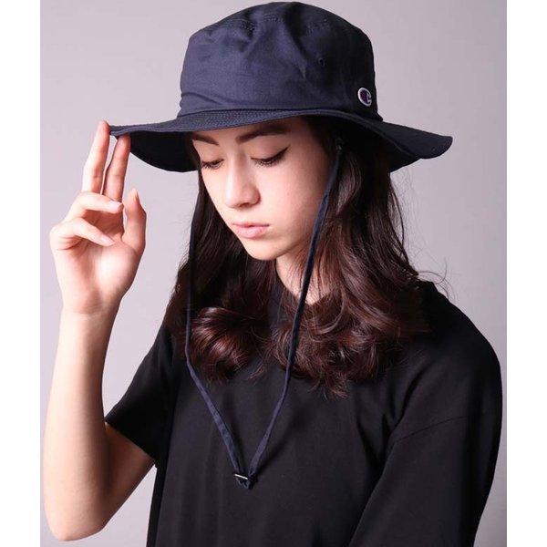 バケットハット サファリハット アドベンチャーハット UV 帽子 メンズ レディース チャンピオン CHAMPION フェス 折りたたみ  あごひも 猛暑 熱中症 日焼け | Champion | 15