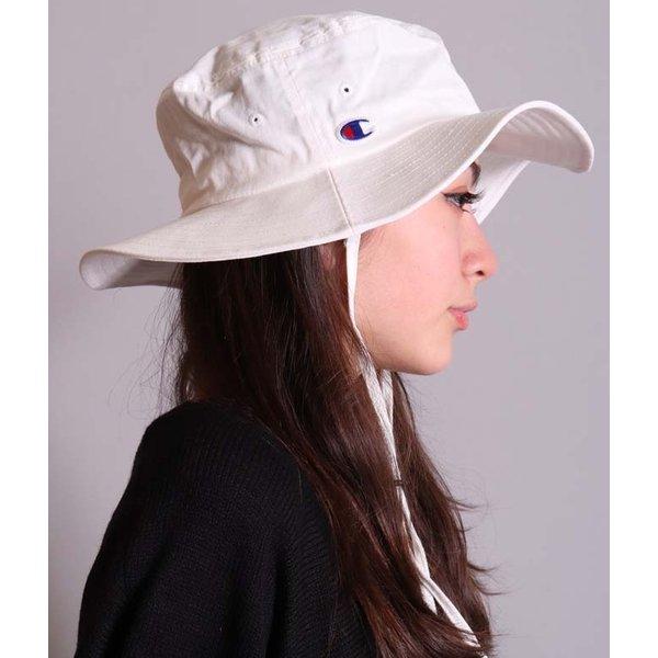 バケットハット サファリハット アドベンチャーハット UV 帽子 メンズ レディース チャンピオン CHAMPION フェス 折りたたみ  あごひも 猛暑 熱中症 日焼け | Champion | 17