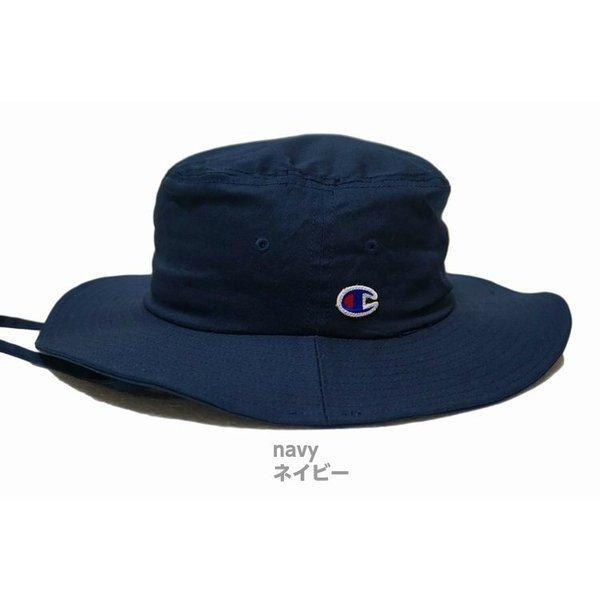 バケットハット サファリハット アドベンチャーハット UV 帽子 メンズ レディース チャンピオン CHAMPION フェス 折りたたみ  あごひも 猛暑 熱中症 日焼け | Champion | 09