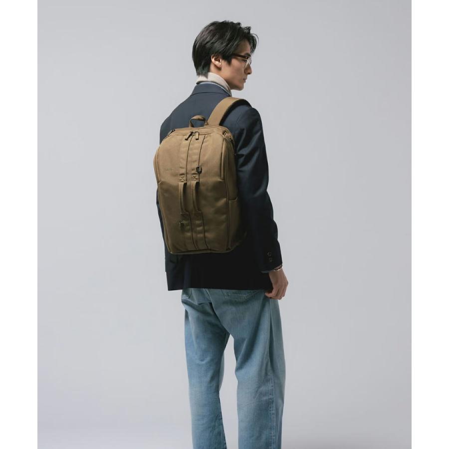 フルクロ リュック バックパック メンズ レディース fulcro 16リットル ナイロンキャンバス 撥水加工 シンプル ベーシック 正規品 通勤 通学 旅行 出張 PC収納 | anello GRANDE | 02