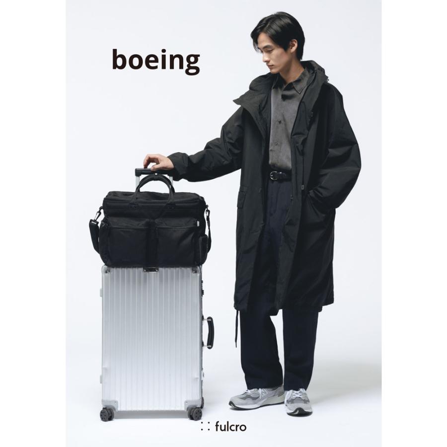 フルクロ fulcro  ボストンバッグ  ショルダーバッグ 2way レディース メンズ 大容量 27L 撥水加工 Explorer boeing 正規品 旅行 出張 | anello GRANDE | 02