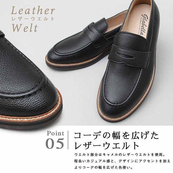 ローファー コインローファー メンズ シューズ 革靴 スリッポン スプリットレザー 牛床革 黒 ブラック ダークブラウン 茶系 Glbt 170 Web Complete 通販 Yahoo ショッピング