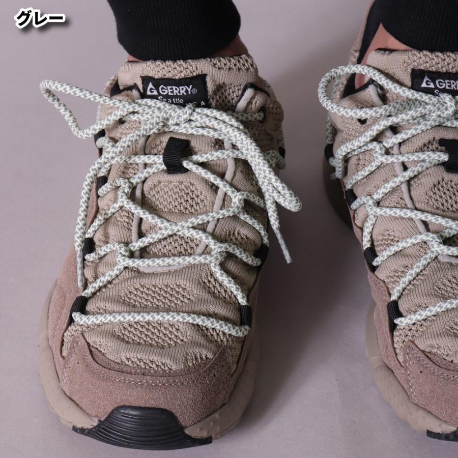 GERRY ジェリー スニーカー メンズ レディース レースアップ ダッドスニーカー 厚底 カーキ ブラック グレー アウトドア スポーツ  ユニセックス | GERRY | 01