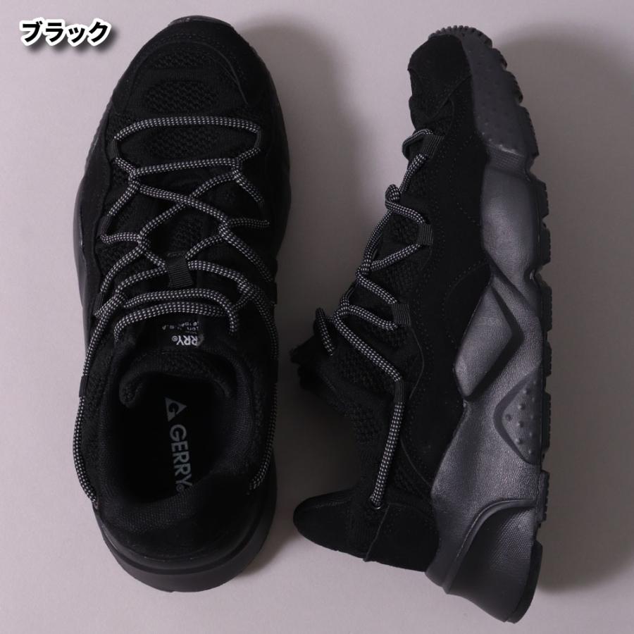 GERRY ジェリー スニーカー メンズ レディース レースアップ ダッドスニーカー 厚底 カーキ ブラック グレー アウトドア スポーツ  ユニセックス | GERRY | 09