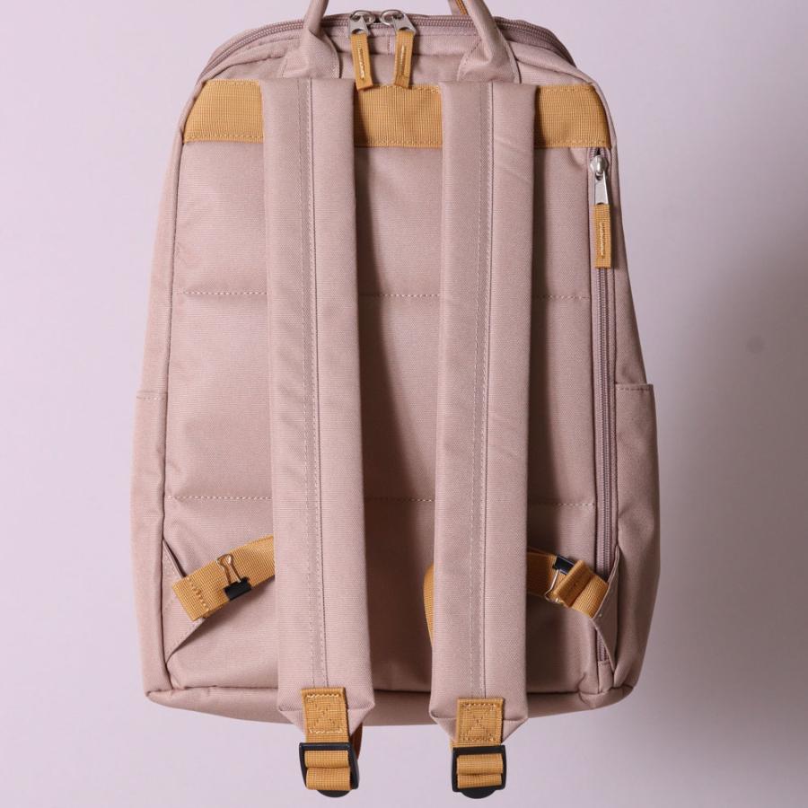 アネロ リュック レディース メンズ ナイロンキャンバス 撥水加工 軽量 マザーズバッグ リュック 軽い 通勤 通学 13インチノートPC収納 アネロ グランデ anello | anello GRANDE | 12