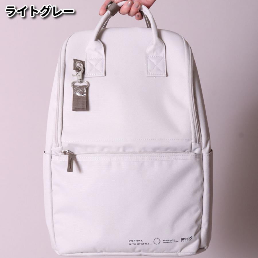 アネロ リュック レディース メンズ ナイロンキャンバス 撥水加工 軽量 マザーズバッグ リュック 軽い 通勤 通学 13インチノートPC収納 アネロ グランデ anello | anello GRANDE | 02