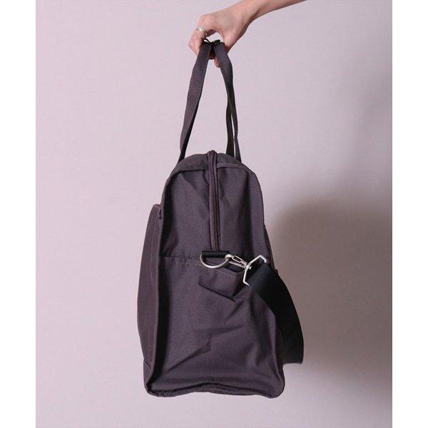アネロ ボストンバッグ  ショルダーバッグ レディース　　メンズ anello 2ウェイ 他収納 10ポケット ナイロンキャンバス シンプル PC収納 通勤 通学 | anello GRANDE | 11