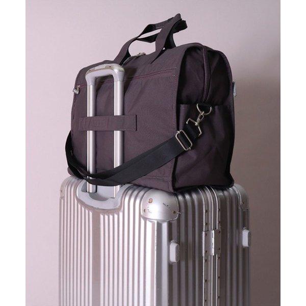 アネロ ボストンバッグ  ショルダーバッグ レディース　　メンズ anello 2ウェイ 他収納 10ポケット ナイロンキャンバス シンプル PC収納 通勤 通学 | anello GRANDE | 14