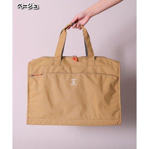 アネロ ボストンバッグ  ショルダーバッグ レディース　　メンズ anello 2ウェイ 他収納 10ポケット ナイロンキャンバス シンプル PC収納 通勤 通学 | anello GRANDE | 05