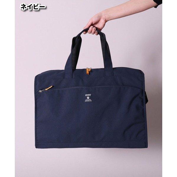 アネロ ボストンバッグ  ショルダーバッグ レディース　　メンズ anello 2ウェイ 他収納 10ポケット ナイロンキャンバス シンプル PC収納 通勤 通学 | anello GRANDE | 07