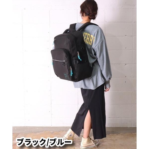 アネロ リュック メンズ レディース  anello 大容量 35リットル ナイロンキャンバス 撥水加工 シンプル ベーシック 正規品 通勤 通学 旅行 合宿 出張 PC収納 | anello GRANDE | 01