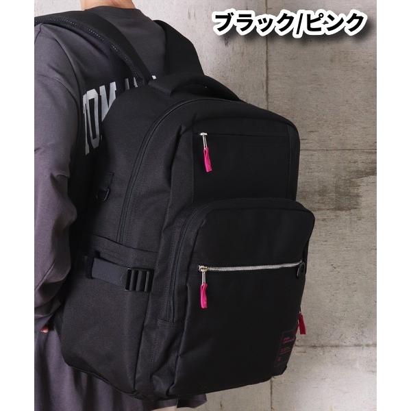 アネロ リュック メンズ レディース  anello 大容量 35リットル ナイロンキャンバス 撥水加工 シンプル ベーシック 正規品 通勤 通学 旅行 合宿 出張 PC収納 | anello GRANDE | 05