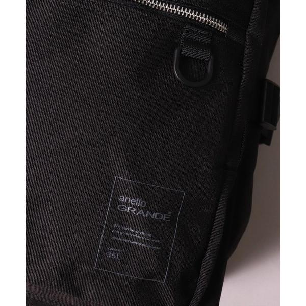 アネロ リュック メンズ レディース  anello 大容量 35リットル ナイロンキャンバス 撥水加工 シンプル ベーシック 正規品 通勤 通学 旅行 合宿 出張 PC収納 | anello GRANDE | 09