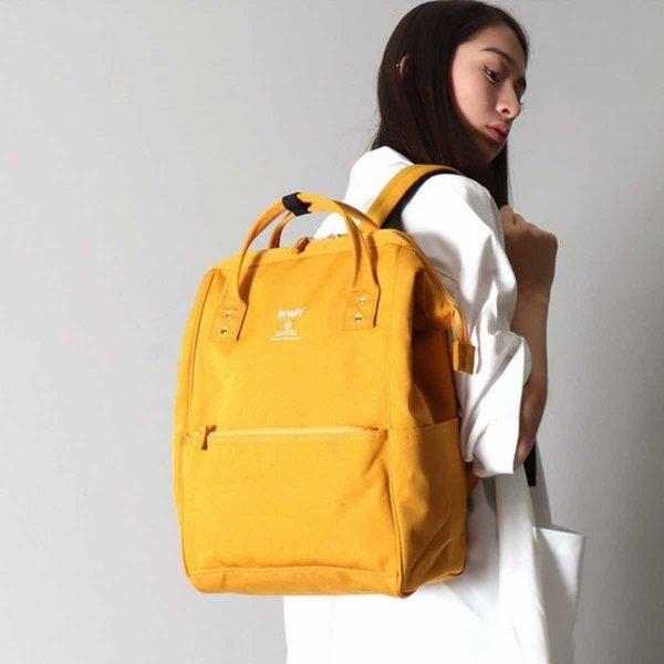 アネロ リュック レディース レギュラーサイズ 撥水 大人 口金 軽量 マザーズバッグ リュックサック  軽い a4 おしゃれ かわいい 通勤 通学 anello | anello GRANDE | 01