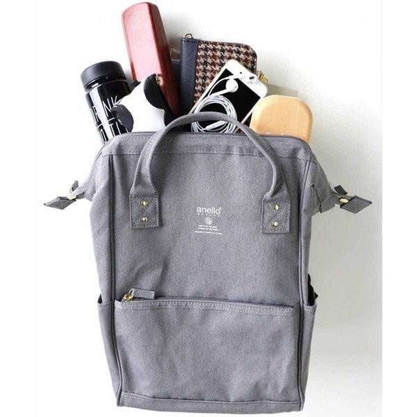 アネロ リュック レディース レギュラーサイズ 撥水 大人 口金 軽量 マザーズバッグ リュックサック  軽い a4 おしゃれ かわいい 通勤 通学 anello | anello GRANDE | 03
