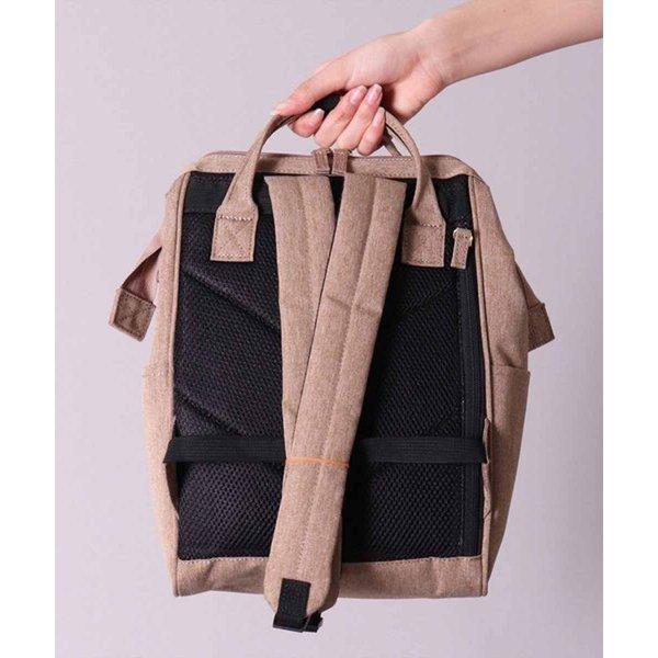 アネロ リュック レディース スモールサイズ 撥水 大人 口金リュック 軽量 マザーズバッグ リュックサック ママバッグ 軽い 背面 anello | anello GRANDE | 11