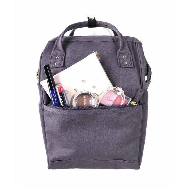 アネロ リュック レディース スモールサイズ 撥水 大人 口金リュック 軽量 マザーズバッグ リュックサック ママバッグ 軽い 背面 anello | anello GRANDE | 02