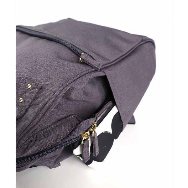 アネロ リュック レディース スモールサイズ 撥水 大人 口金リュック 軽量 マザーズバッグ リュックサック ママバッグ 軽い 背面 anello | anello GRANDE | 03