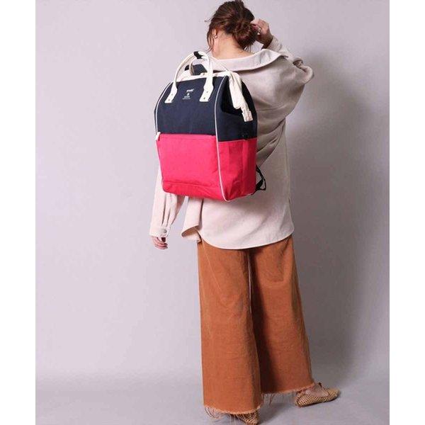 アネロ リュック レディース ラージサイズ 撥水  大人 口金リュック 軽量 マザーズバッグ  軽い 背面ファスナー a4 正規品 GU-B3015  通勤 通学 PC収納 anello | anello GRANDE | 01