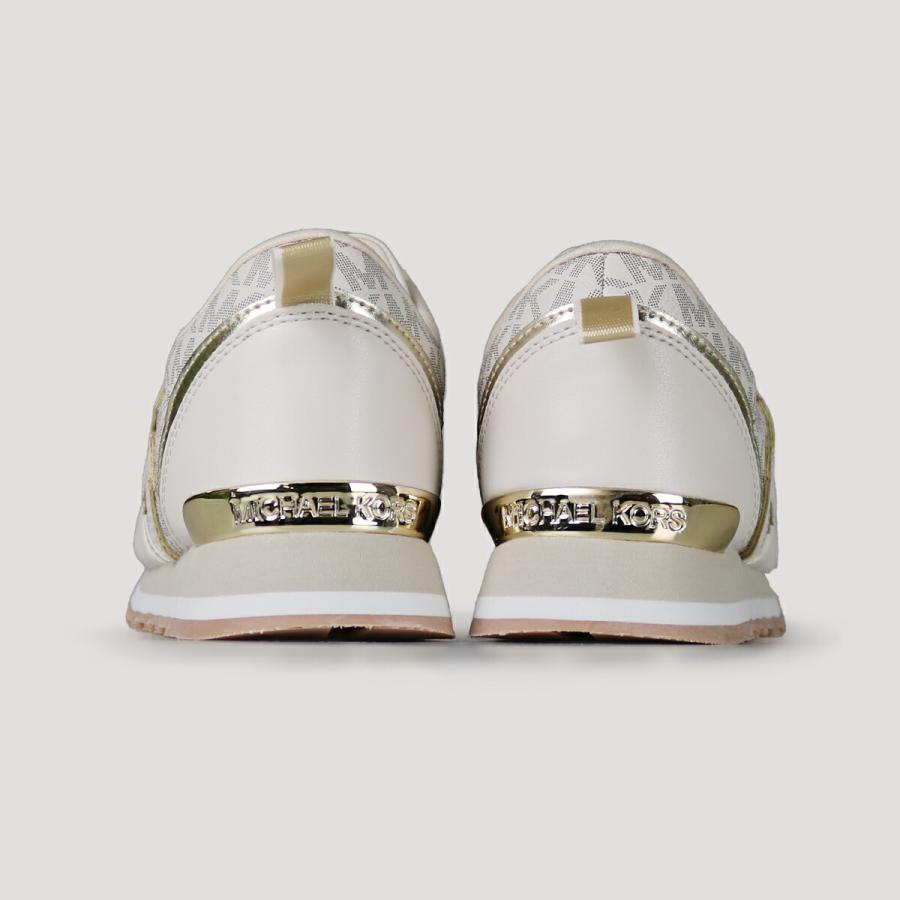 マイケル コース スニーカー MICHAEL KORS ジュニア ジュニア企画サイズ BILLIE DASH ビリー ダッシュ バニラ MK ロゴ モノグラム | MICHAEL KORS | 05