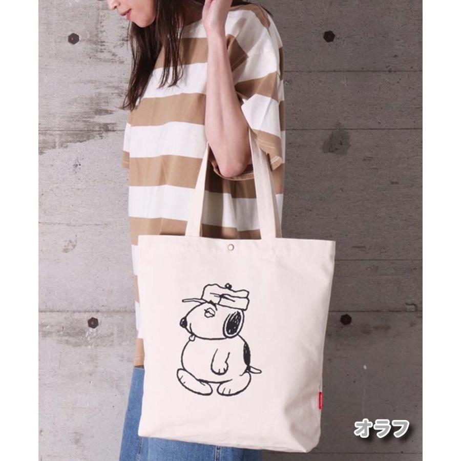 スヌーピー トートバッグ 帆布 キャンバス 買い物バッグ ショッピング