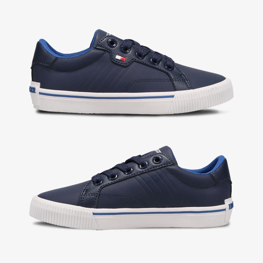 トミーヒルフィガー TOMMY HILFIGER スニーカー ジュニア企画サイズ  シンプル フェイクレザー 合皮 ロゴ きれいめ ANDIE 5.0 (アンディー 5.0) ネイビー | TOMMY HILFIGER | 02