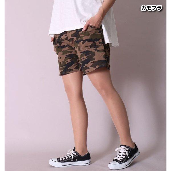 ショートパンツ レディース ミニ裏毛 ルームウェア 部屋着 プチプラ ダンス ジム ワンマイルウェア ウェストゴム スウェット | ブランド登録なし | 05