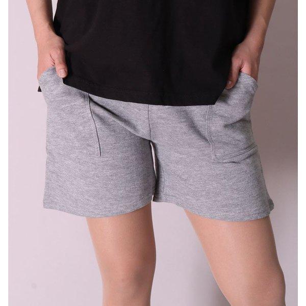 ショートパンツ レディース ミニ裏毛 ルームウェア 部屋着 プチプラ ダンス ジム ワンマイルウェア ウェストゴム スウェット | ブランド登録なし | 07