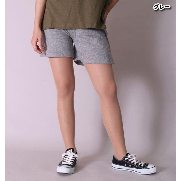 ショートパンツ レディース ミニ裏毛 ルームウェア 部屋着 プチプラ ダンス ジム ワンマイルウェア ウェストゴム スウェット | ブランド登録なし | 04