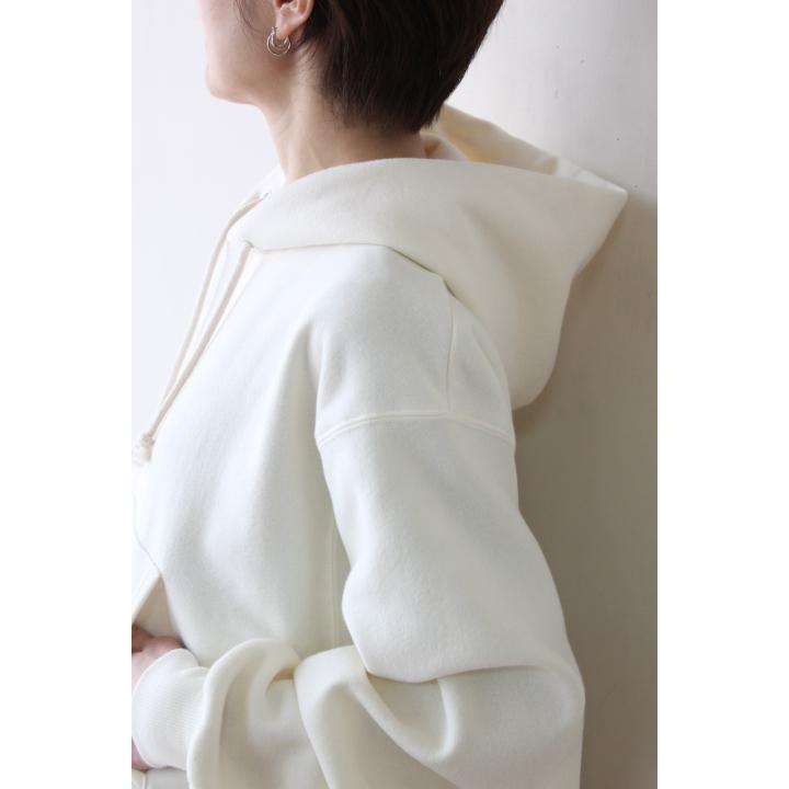 PASSIONE（パシオーネ） 裏起毛フーディ―／アイボリー : CREEKS ONLINE