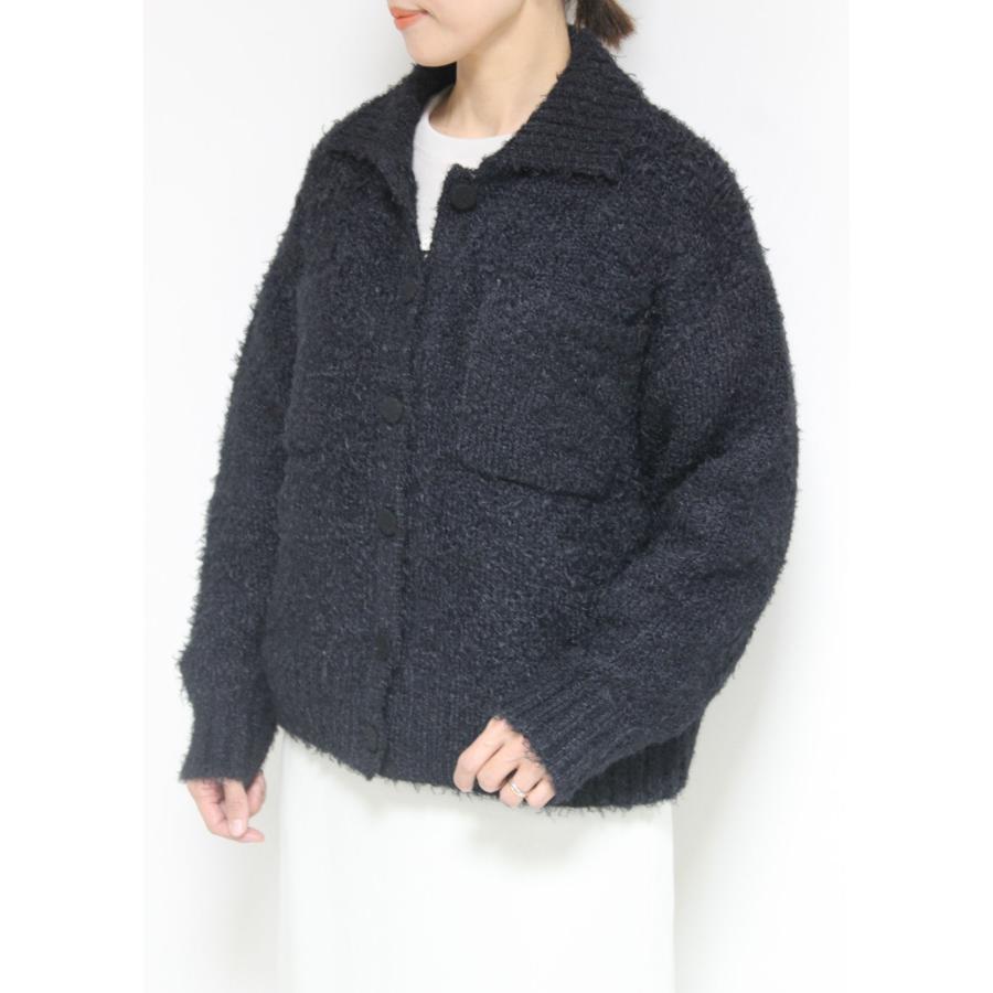 ディニュ digne コットン　ジャケット 黒 ディニュ digne コットン ジャケット 黒 ディニュ digne コットン