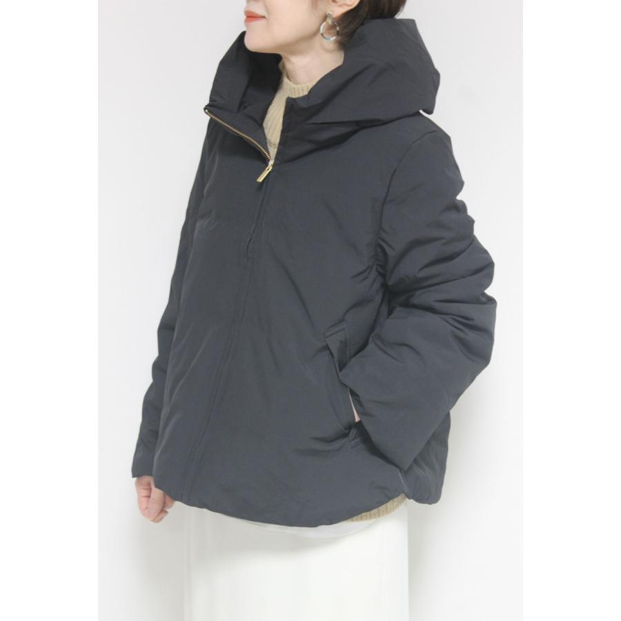 ドナマリ―（DONA MARIE）ショートダウンジャケット／ブラック : CREEKS