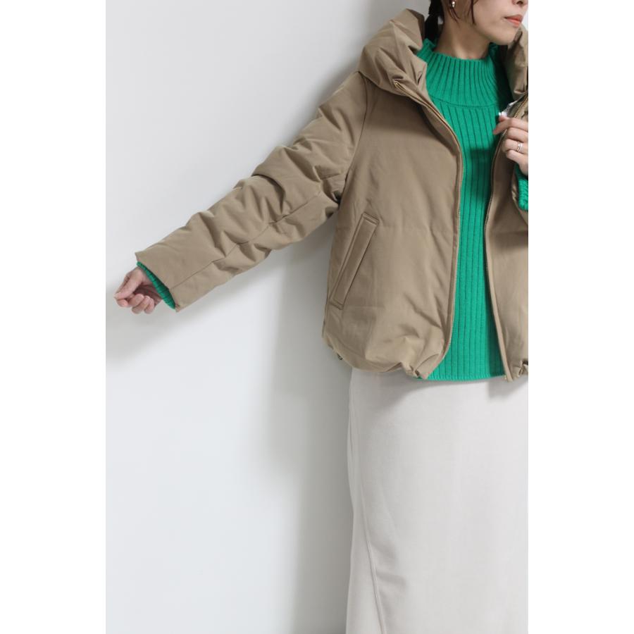 ドナマリ―（DONA MARIE）ショートダウンジャケット／モカ : CREEKS