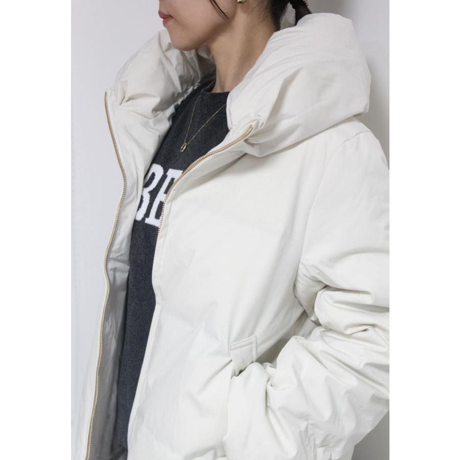 ドナマリ―（DONA MARIE）ショートダウンジャケット／アイボリー