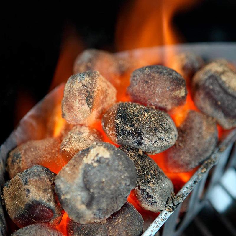 【Weber　BBQセット】チャコールブリケット（炭）8ｋｇ×2　ウッドチップ×1　アルミパン（10枚入り） WEBER（ウェーバー） 【Weber公式】 バーベキュー コンロ チャコール